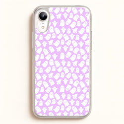 Ghost Pattern  -  Phone Case for iPhone XR