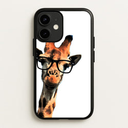Hipster Giraffe Tumblr  -  Phone Case for iPhone 12 Mini