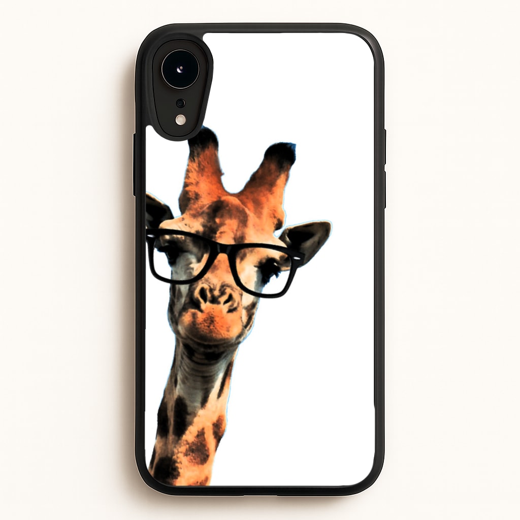 Hipster Giraffe Tumblr  -  Phone Case for iPhone XR