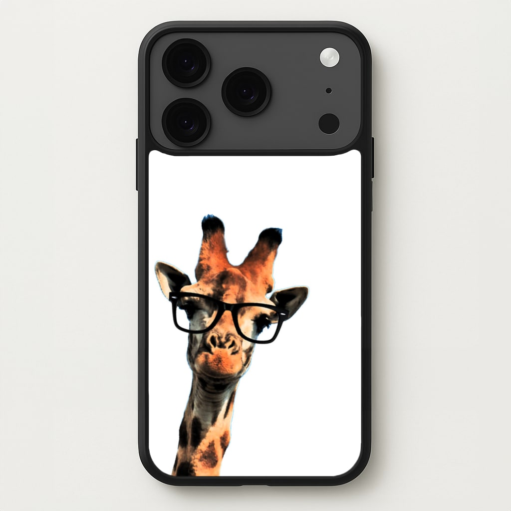 Hipster Giraffe Tumblr Phone Case for iPhone 17 Pro Max