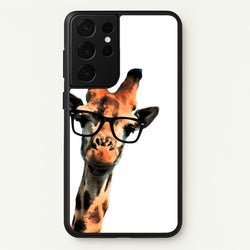 Hipster Giraffe Tumblr  -  Phone Case for Galaxy S21 Ultra