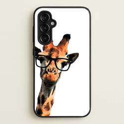 Hipster Giraffe Tumblr  -  Phone Case for Galaxy A54