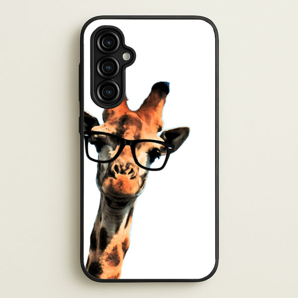 Hipster Giraffe Tumblr  -  Phone Case for Galaxy A54