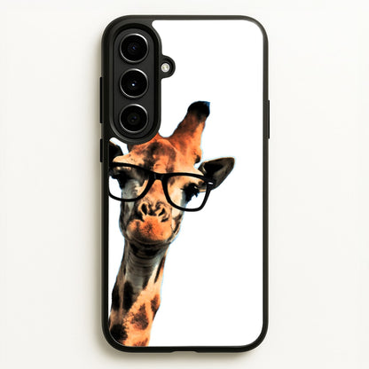 Hipster Giraffe Tumblr  -  Phone Case for Galaxy A56