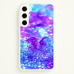 Glitter Swirl, Tumblr Stlye  -  Phone Case for Galaxy S23 Plus