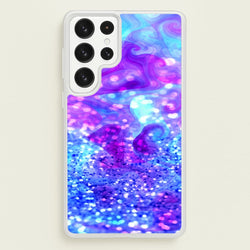 Glitter Swirl, Tumblr Stlye  -  Phone Case for Galaxy S23 Ultra