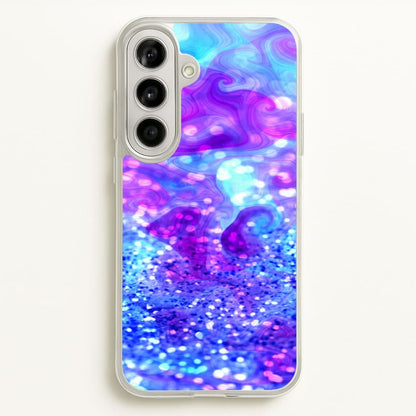 Glitter Swirl, Tumblr Stlye  -  Phone Case for Galaxy A56
