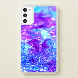 Glitter Swirl, Tumblr Stlye  -  Phone Case for Galaxy S20