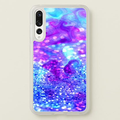 Glitter Swirl, Tumblr Stlye  -  Phone Case for Huawei P20 Pro