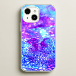 Glitter Swirl, Tumblr Stlye  -  Phone Case for iPhone 15 Plus