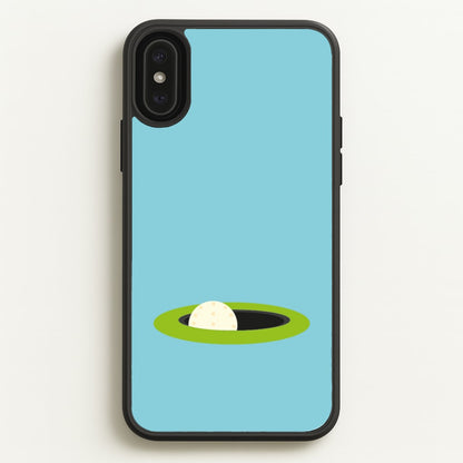 Hole - Golf  - Golf Phone Case for iPhone XS Max