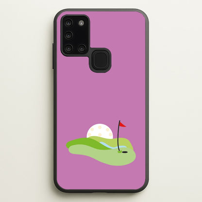 Golf course  - Golf Phone Case for Galaxy A21s