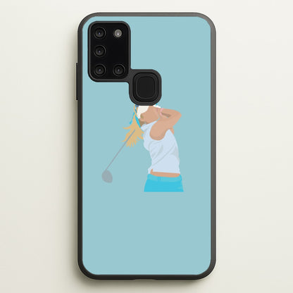 Thompson - Golf  - Golf Phone Case for Galaxy A21s