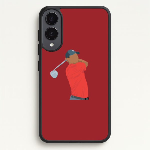 Tiger - Golf  - Golf Phone Case for Galaxy S25 Edge