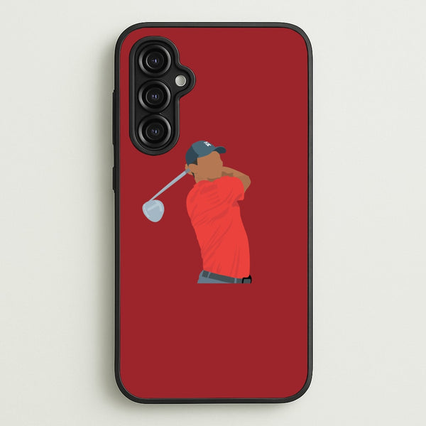 Tiger - Golf  - Golf Phone Case for Galaxy A14