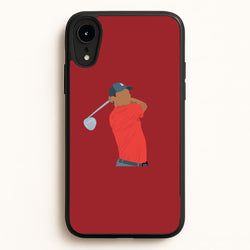 Tiger - Golf  - Golf Phone Case for iPhone XR