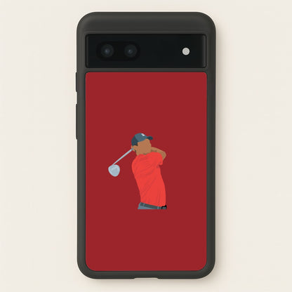 Tiger - Golf  - Golf Phone Case for Google Pixel 6a