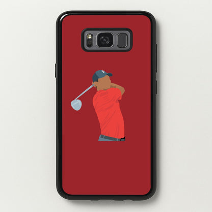 Tiger - Golf  - Golf Phone Case for Galaxy S8 Plus