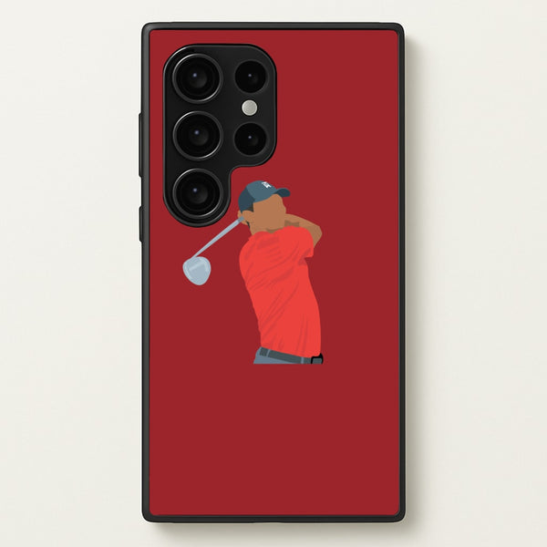 Tiger - Golf  - Golf Phone Case for Galaxy S24 Ultra