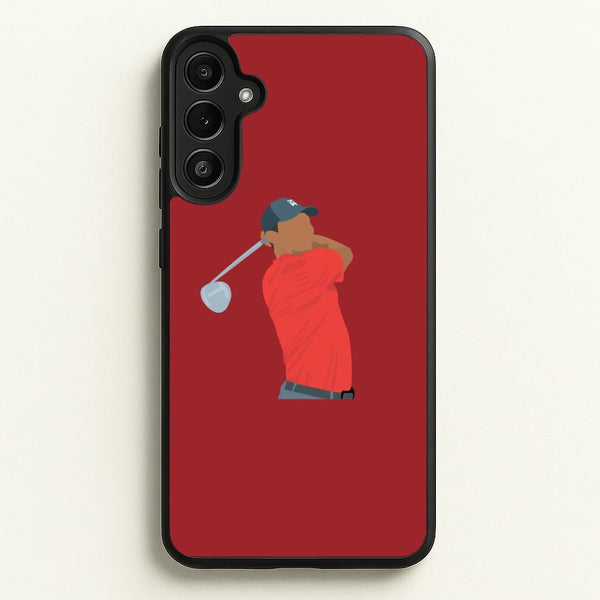 Tiger - Golf  - Golf Phone Case for Galaxy A36
