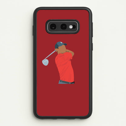 Tiger - Golf  - Golf Phone Case for Galaxy S10e
