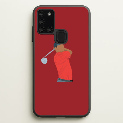 Tiger - Golf  - Golf Phone Case for Galaxy A21s