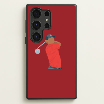 Tiger - Golf  - Golf Phone Case for Galaxy S25 Ultra