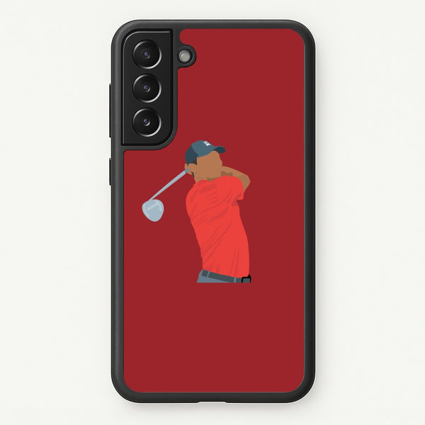 Tiger - Golf  - Golf Phone Case for Galaxy S22 Plus