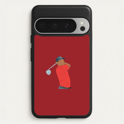 Tiger - Golf  - Golf Phone Case for Google Pixel 9 Pro XL