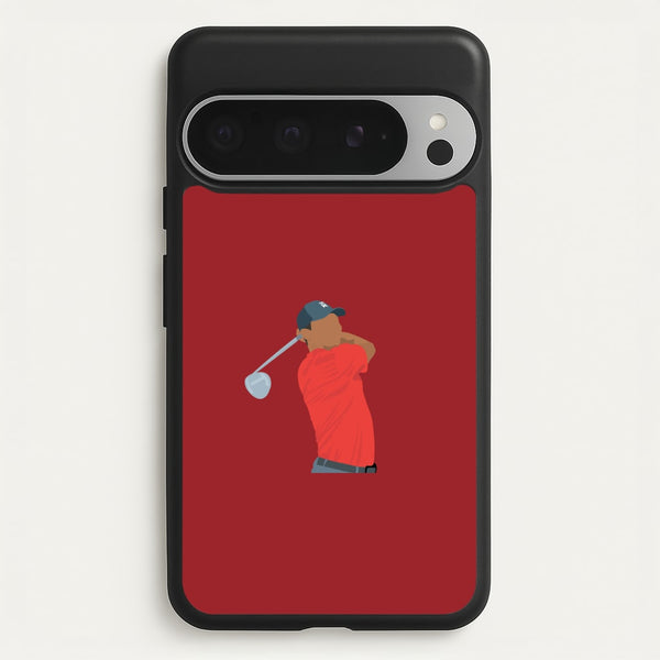 Tiger - Golf  - Golf Phone Case for Google Pixel 9 Pro XL