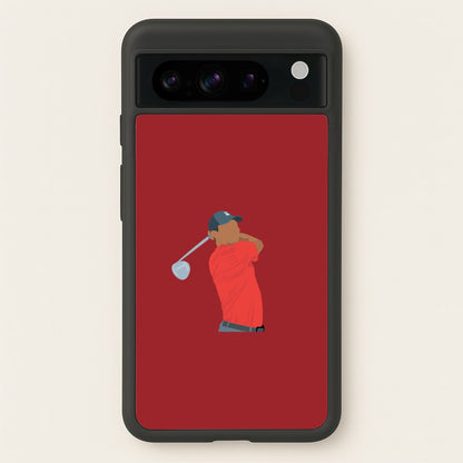 Tiger - Golf  - Golf Phone Case for Google Pixel 8 Pro