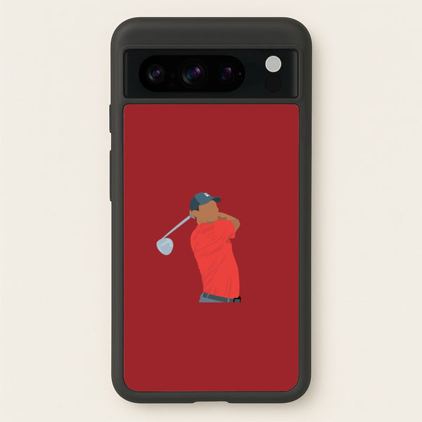 Tiger - Golf  - Golf Phone Case for Google Pixel 8 Pro
