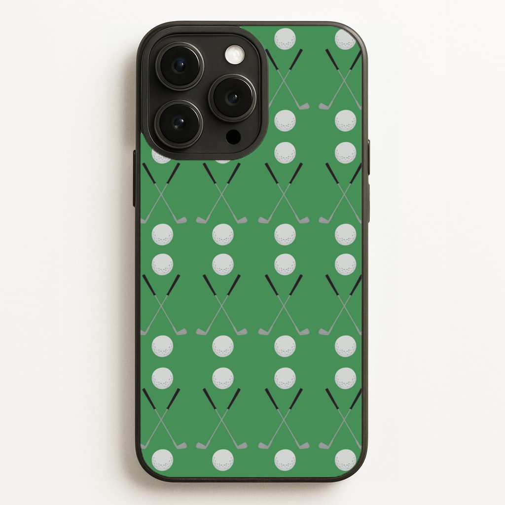 Golf clubs Phone Case