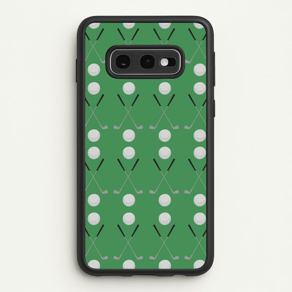 Golf clubs  - Golf Phone Case for Galaxy S10e