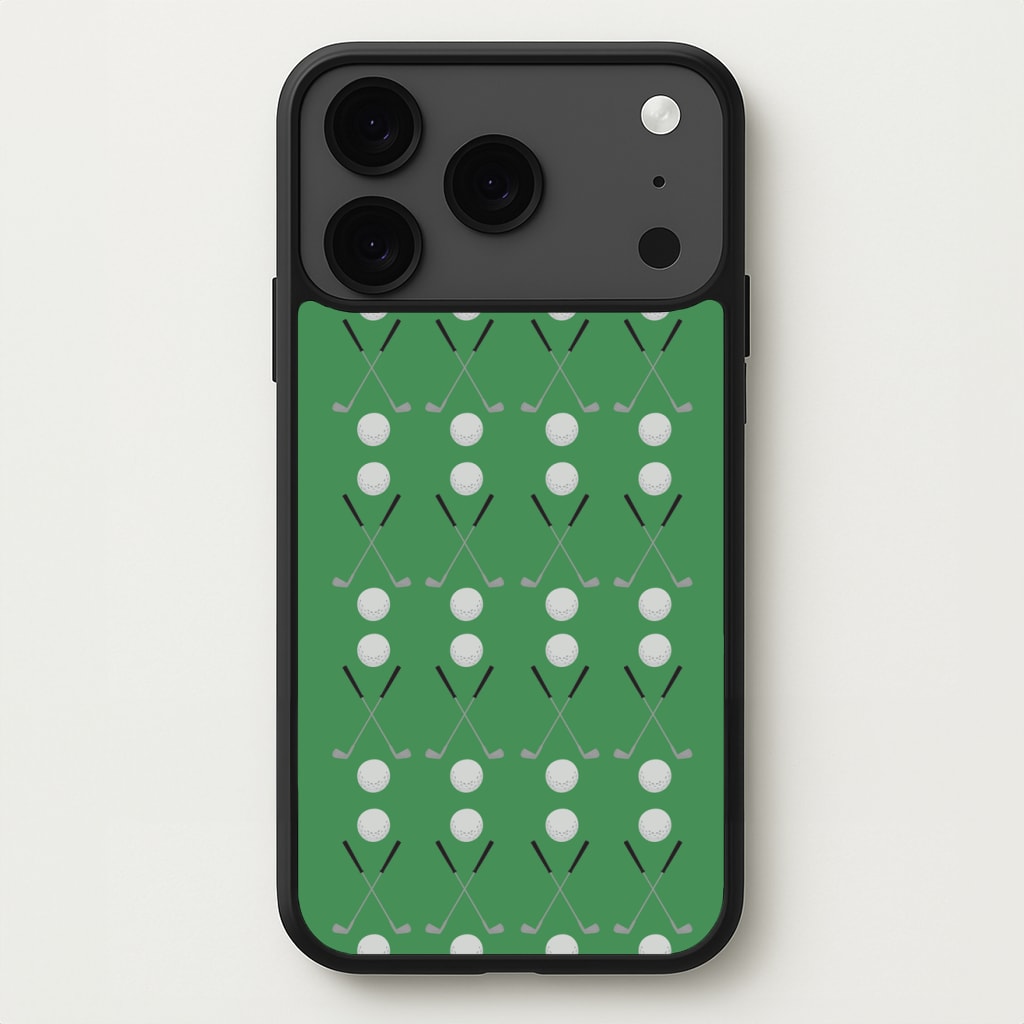 Golf clubs Phone Case for iPhone 17 Pro