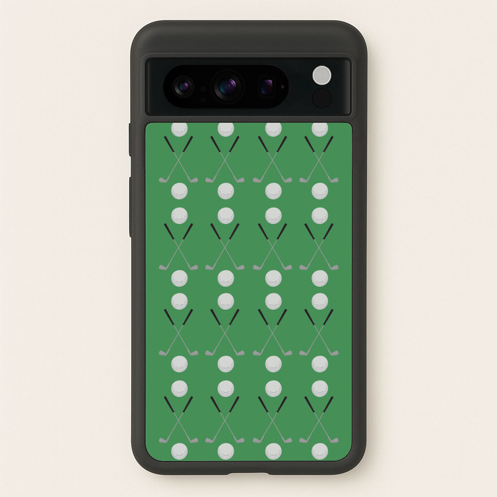 Golf clubs  - Golf Phone Case for Google Pixel 8 Pro