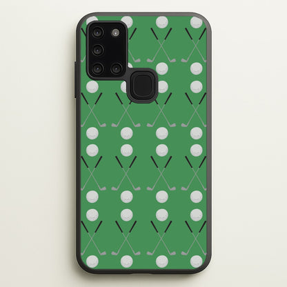 Golf clubs  - Golf Phone Case for Galaxy A21s