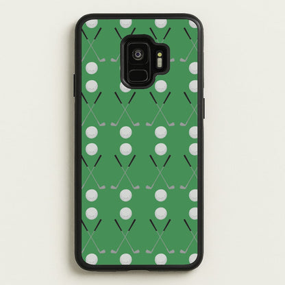Golf clubs  - Golf Phone Case for Galaxy S9
