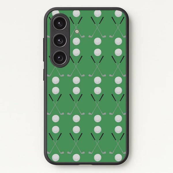 Golf clubs  - Golf Phone Case for Galaxy S24 Plus