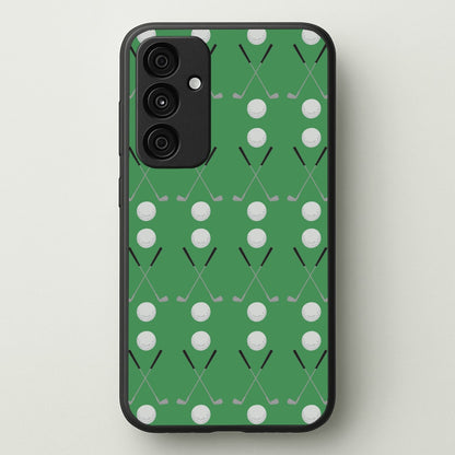 Golf clubs  - Golf Phone Case for Galaxy A15