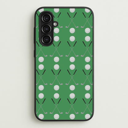 Golf clubs  - Golf Phone Case for Galaxy A16