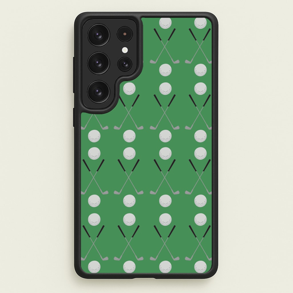 Golf clubs  - Golf Phone Case for Galaxy S23 Ultra
