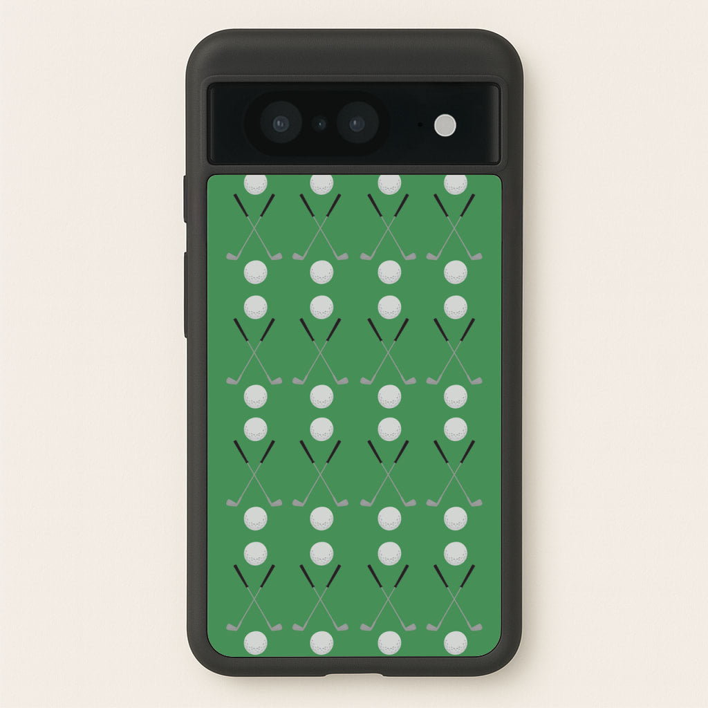 Golf clubs  - Golf Phone Case for Google Pixel 8