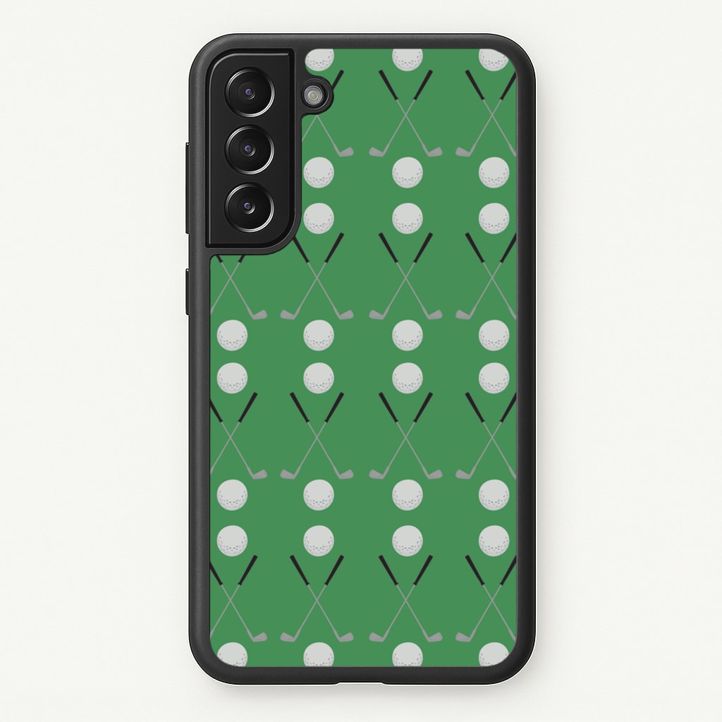 Golf clubs  - Golf Phone Case for Galaxy S21FE