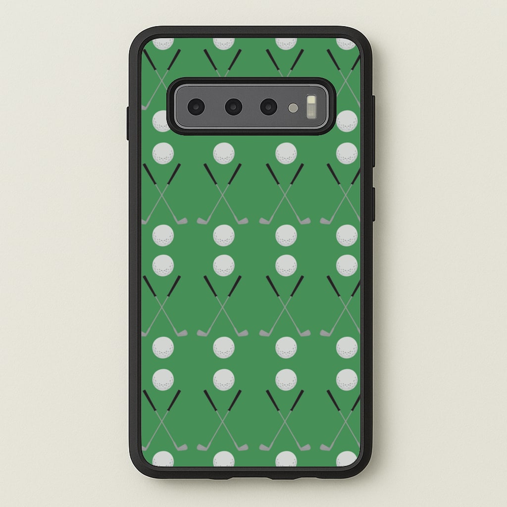 Golf clubs  - Golf Phone Case for Galaxy S10 Plus