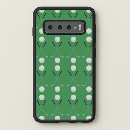 Golf clubs  - Golf Phone Case for Galaxy S10 Plus