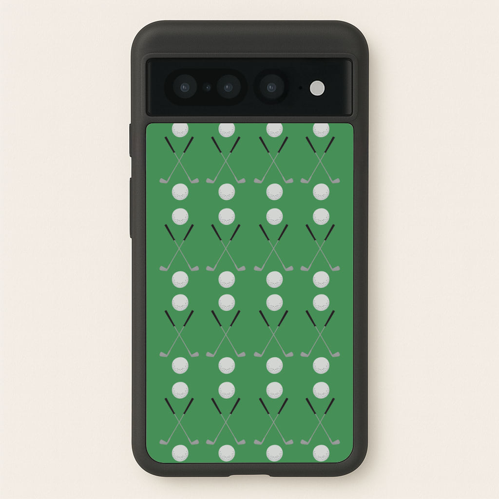 Golf clubs  - Golf Phone Case for Google Pixel 7 Pro