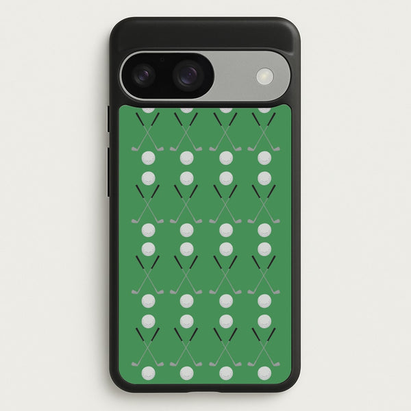 Golf clubs  - Golf Phone Case for Google Pixel 9 / 9 Pro