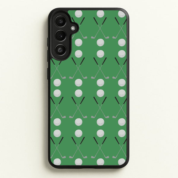 Golf clubs  - Golf Phone Case for Galaxy A34