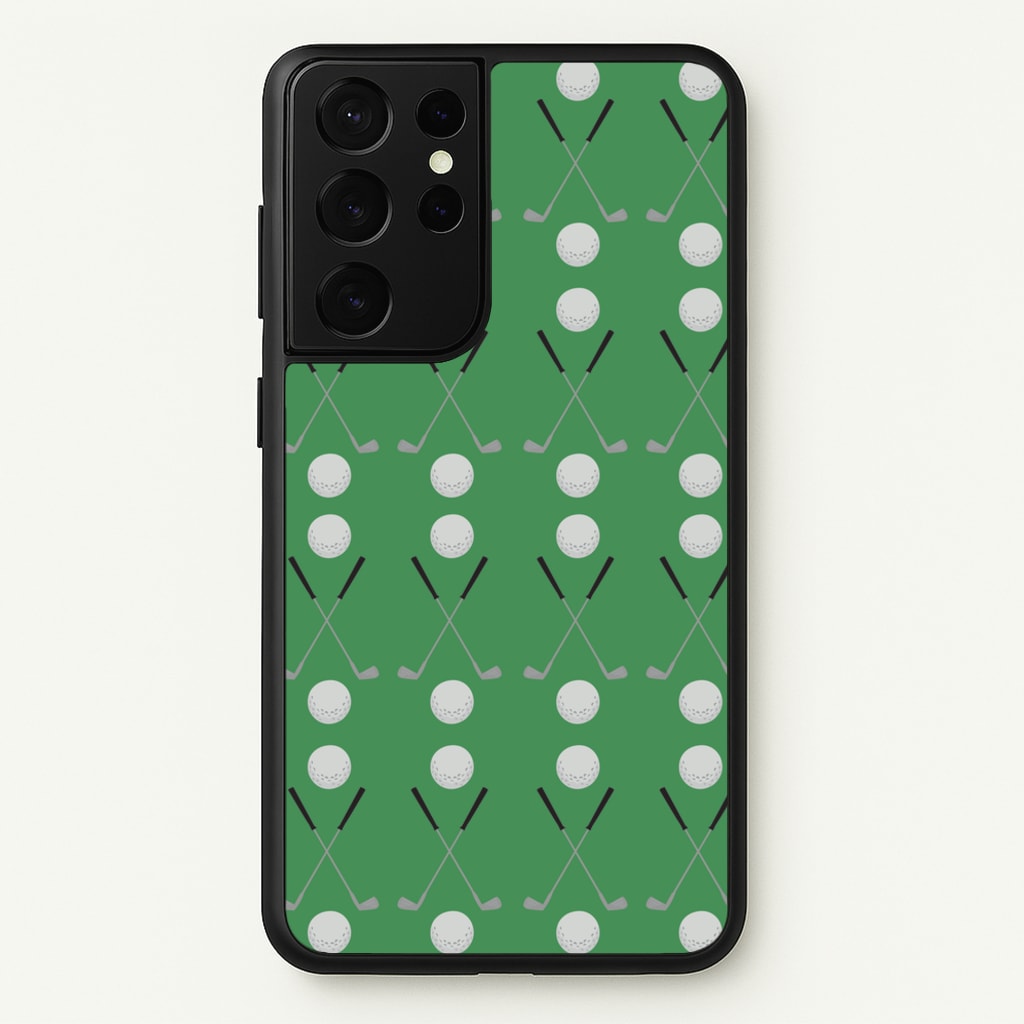 Golf clubs  - Golf Phone Case for Galaxy S21 Ultra
